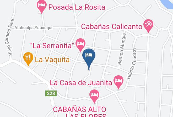 Calamuchita Department - Cabanas Los Trinos Maps