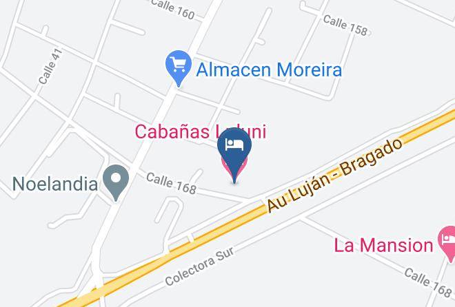 Mercedes - Cabanas Luluni Maps