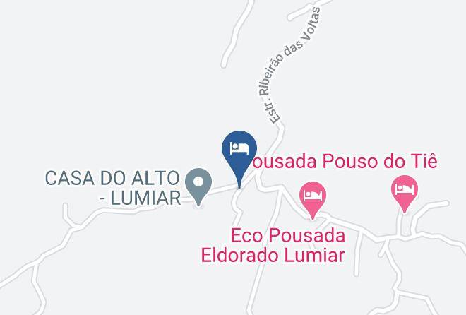 Nova Friburgo - Cabanas Lumiar Maps
