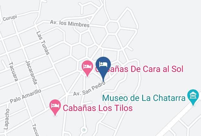 Punilla Department - Cabanas Luna Serena Maps