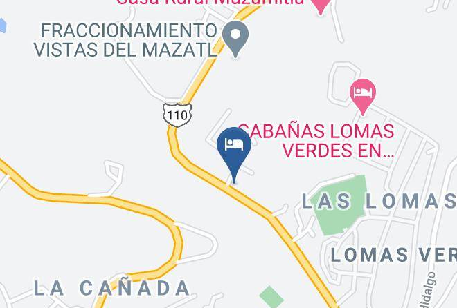 Mazamitla - Cabanas Lupita Maps