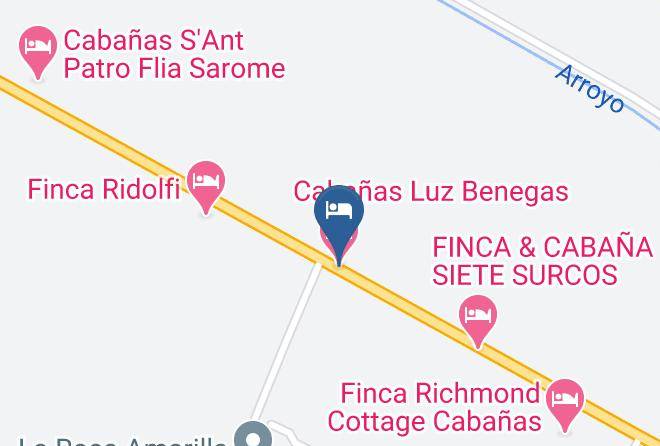 San Rafael - Cabanas Luz Benegas Maps