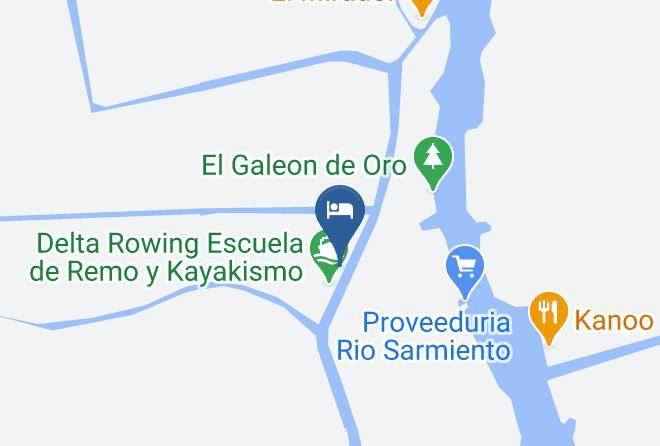 Islas Tigre - Cabanas Luz Y Vida Maps