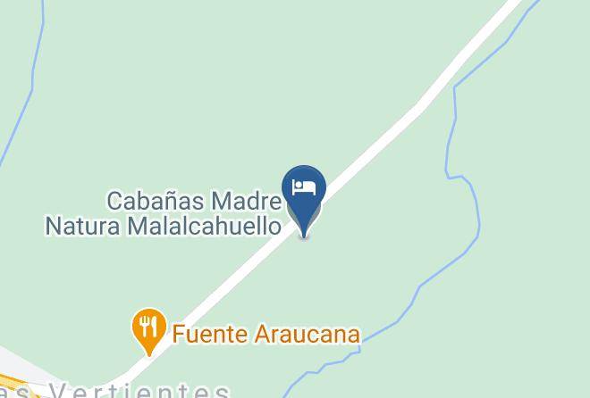 Malleco Province - Cabanas Madre Natura Malalcahuello Maps