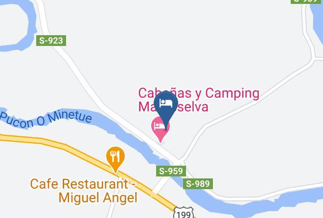Cautin Province - Cabanas Madreselva Pucon Maps