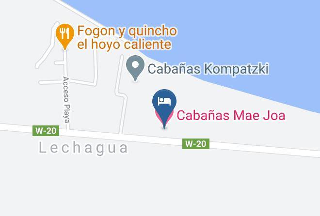 Chiloe Province - Cabanas Mae Joa Maps