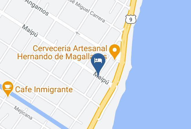 Magallanes Province - Cabanas Maipu Maps