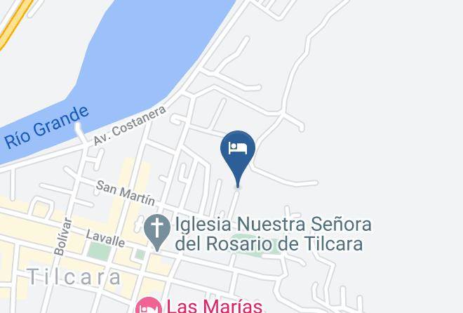 Tilcara - Cabanas Malka Maps