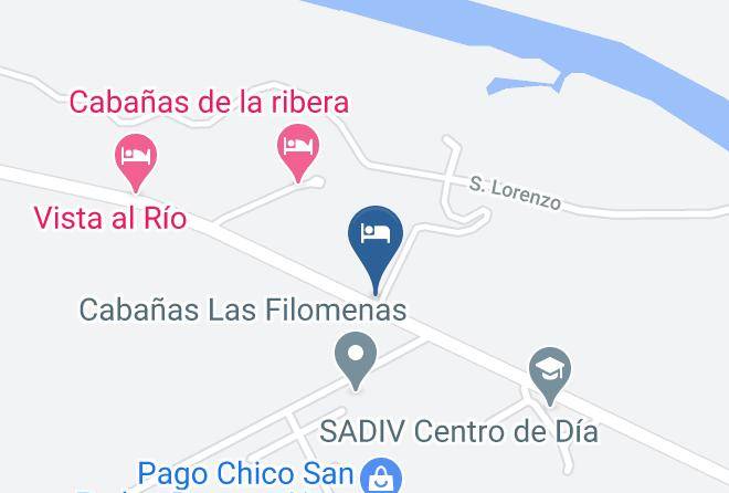 San Pedro - Cabanas Manantiales De Obligado Maps
