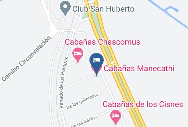 Chascomus - Cabanas Manecathi Maps