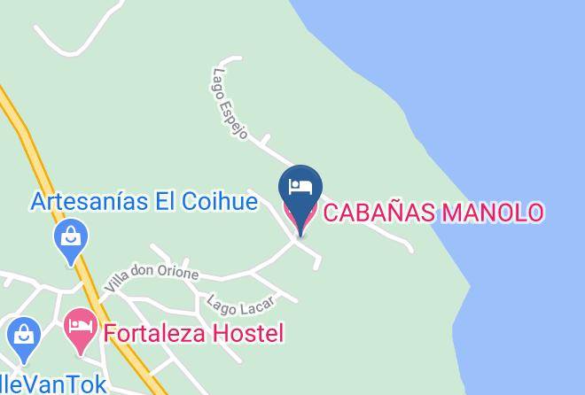 Bariloche - Cabanas Manolo Maps