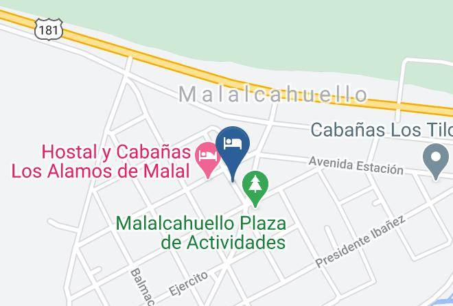 Malleco Province - Cabanas Mapunre Maps