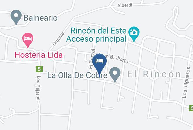 Santa Rosa Dellara - Cabanas Maranata Maps