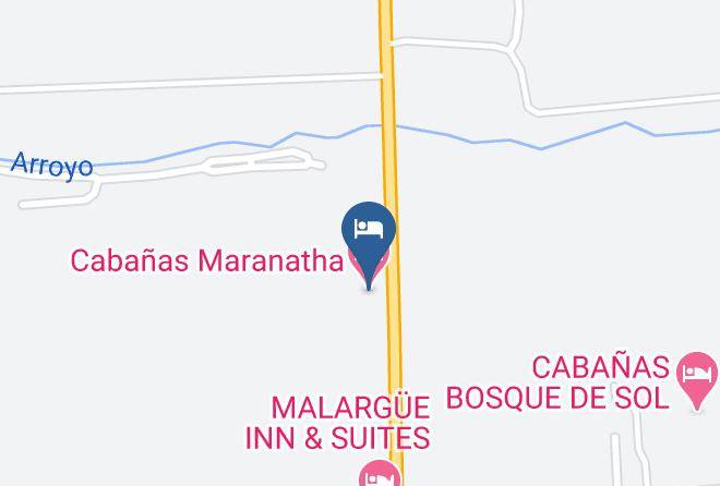 Malargue - Cabanas Maranatha Maps