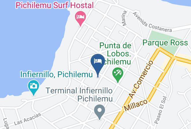 Cardenal Caro Province - Cabanas Marea Maps