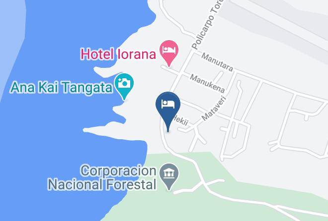 Easter Island - Cabanas Mataveri Maps