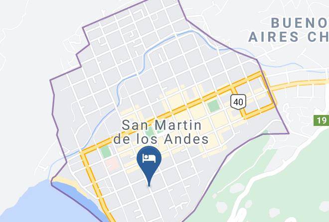 Lacar Department - Cabanas Matilde Maps