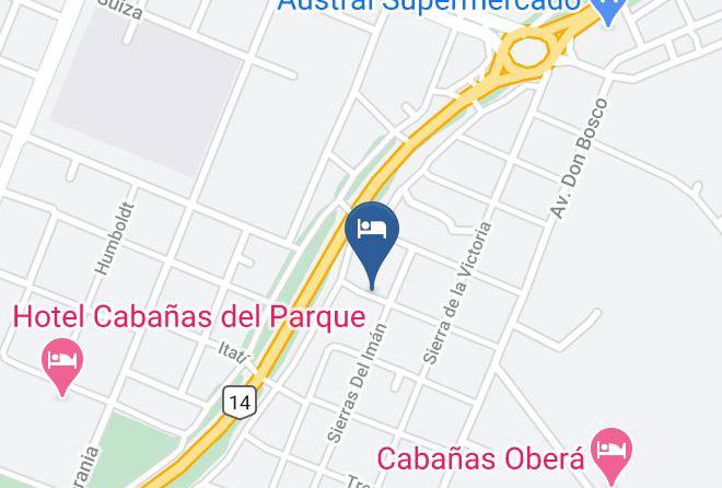 Obera - Cabanas Mauer Maps