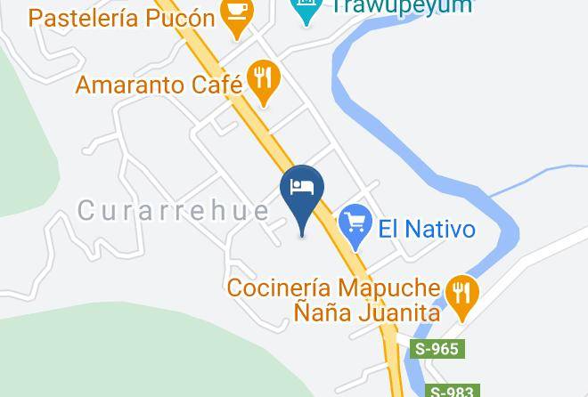 Cautin Province - Cabanas Maxmafran Maps
