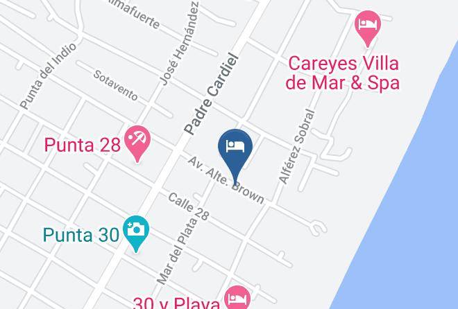 Villa Gesell - Cabanas Mell Mell Maps
