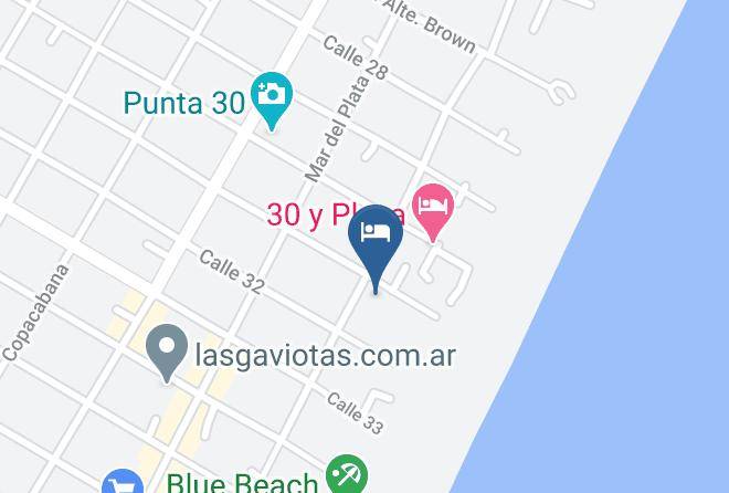 Villa Gesell - Cabanas Mi Lugar Maps
