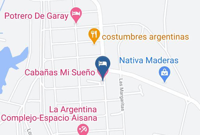 Santa Maria Department - Cabanas Mi Sueno Maps