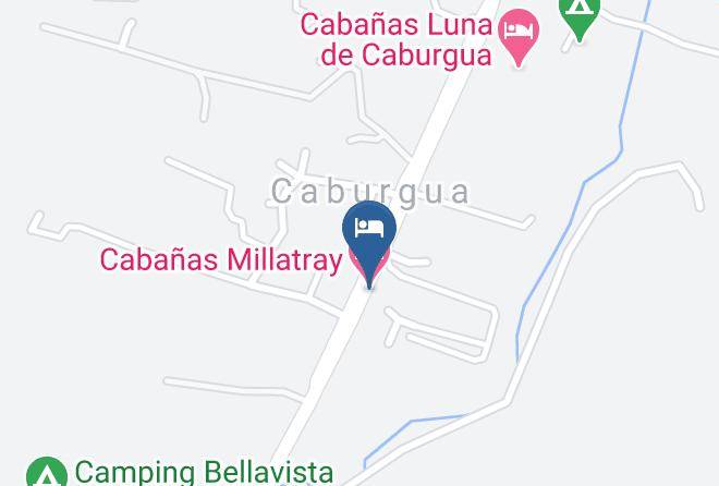 Cautin Province - Cabanas Millatray Maps