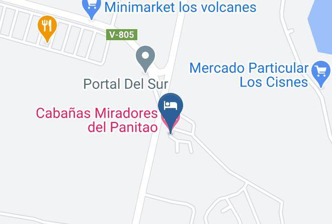 Llanquihue Province - Cabanas Miradores Del Panitao Maps