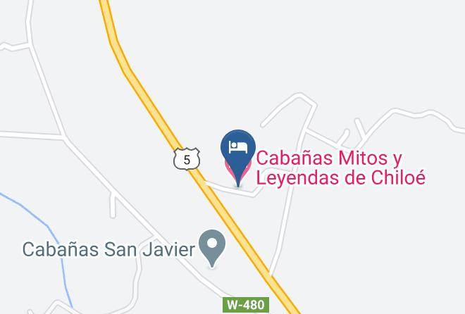Chiloe Province - Cabanas Mitos Y Leyendas De Chiloe Maps