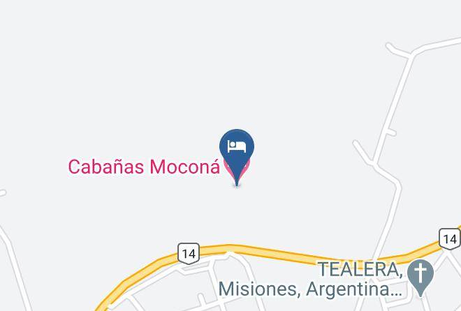 Cainguas - Cabanas Mocona Maps