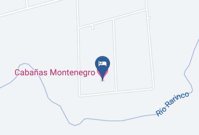 Bio Bio - Cabanas Montenegro Maps