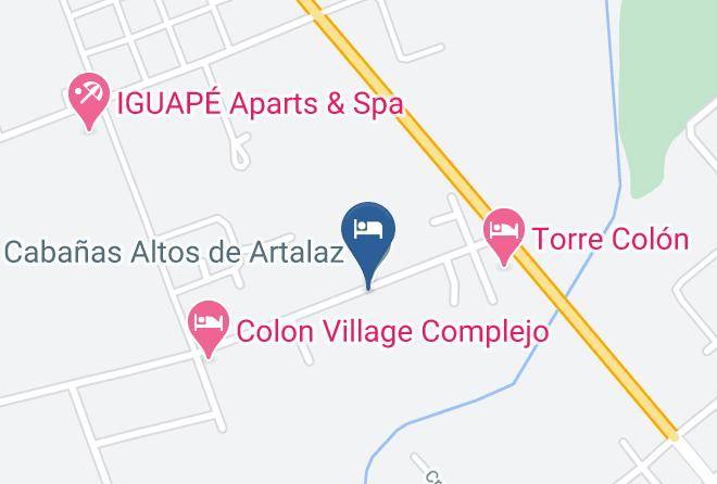 Colon - Cabanas Morada Del Arroyo Colon Entre Rios Maps