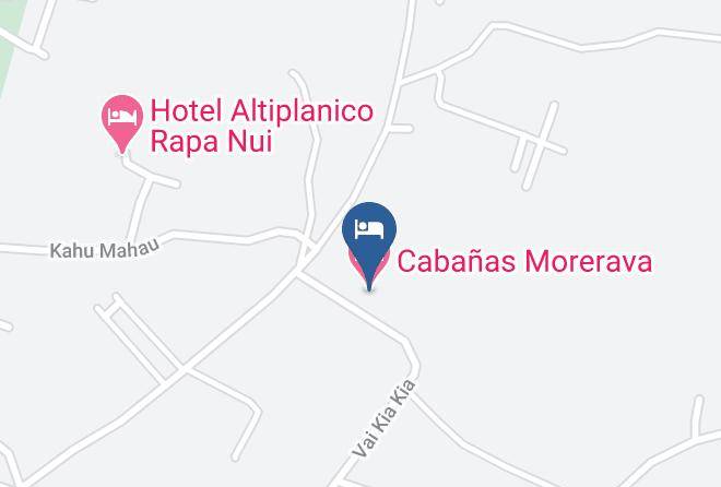 Easter Island - Cabanas Morerava Maps