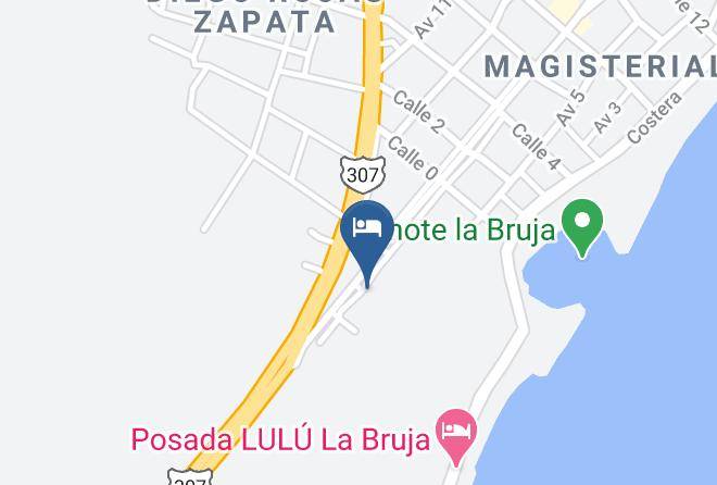 Bacalar - Cabanas Mr Maps