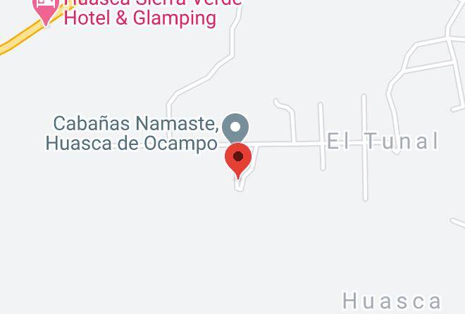 Huasca De Ocampo - Cabanas El Tunal Maps