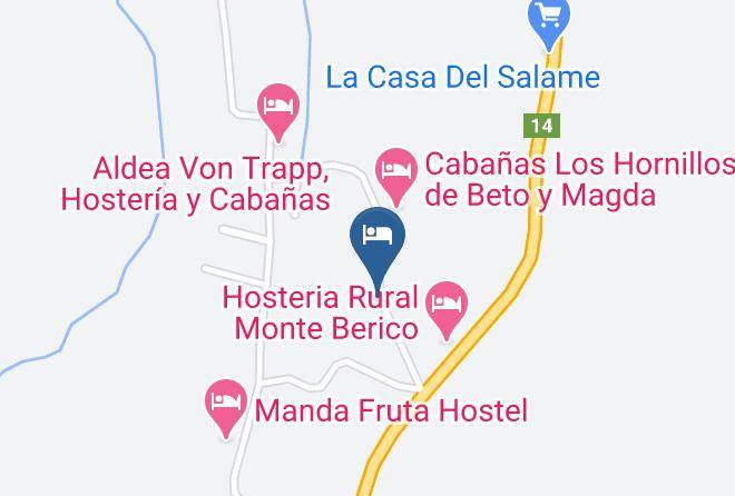 San Javier Department - Cabanas Namuncura Maps