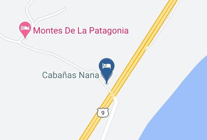 Magallanes Province - Cabanas Nana Maps