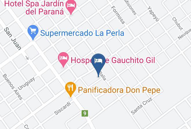 Sanme - Cabanas Nanendive Maps