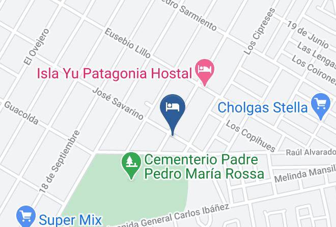 Ultima Esperanza Province - Cabanas Natales Maps
