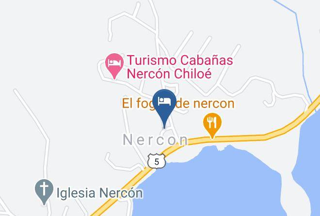 Chiloe Province - Cabanas Naudumar Maps