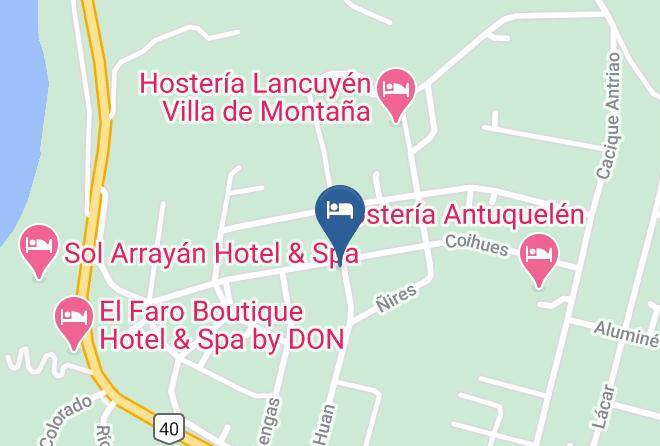 Villa La Angostura - Cabanas Naxara Maps