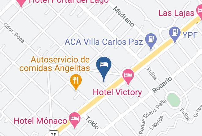 Santa Maria Department - Cabanas Nazareth Maps