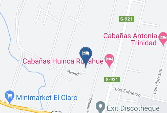 Cautin Province - Cabanas Nina Maps