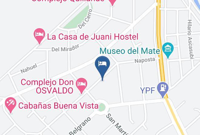 Tornquist - Cabanas No Me Olvides Maps