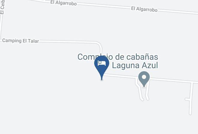 Santa Rosa Dellara - Cabanas Nona Ana Maps