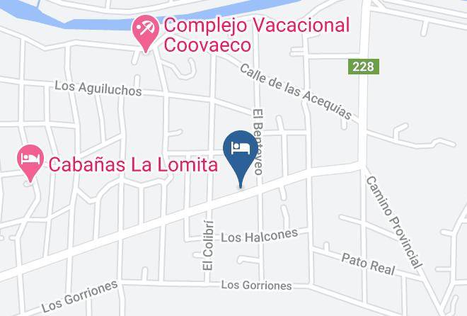 Calamuchita Department - Cabanas Nono Juan Maps