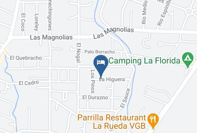 Calamuchita Department - Cabanas Noscohue Maps