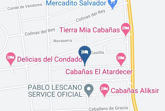 Punilla Department - Cabanas Nuestro Sueno Maps