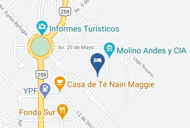 Futaleufu Department - Cabanas Nueva Era Maps