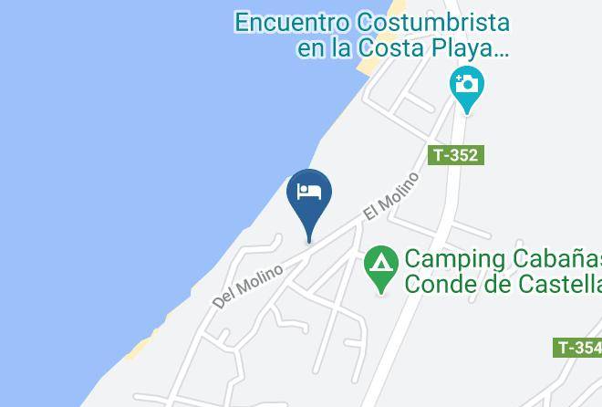 Valdivia Province - Cabanas Olave Maps